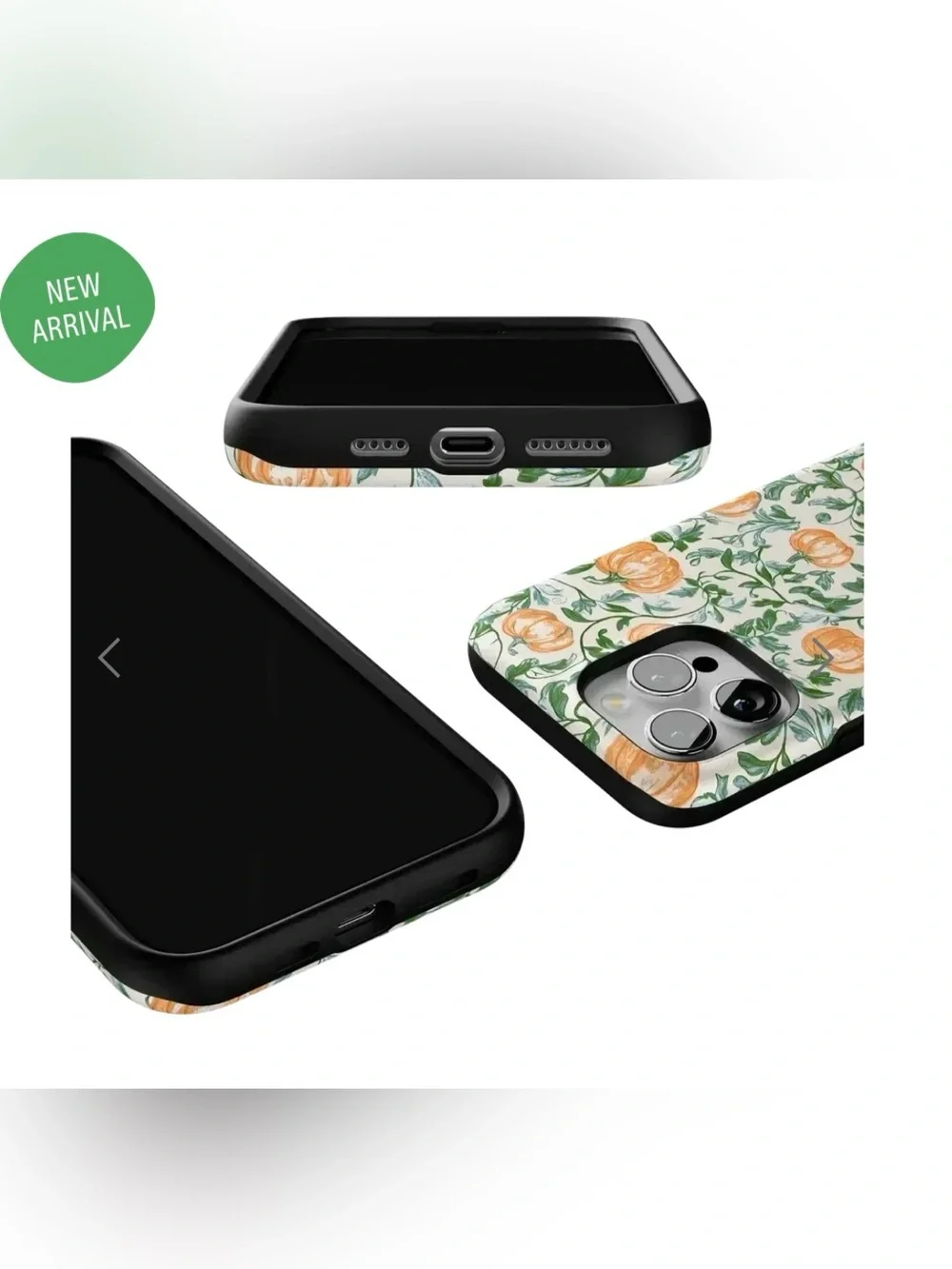 🎃 Casely Pumpkin Patch Green Vines IPhone 15 Pro Max Bold Flex Mag Safe case